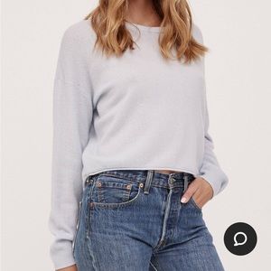 Naked cashmere light blue sweater size small. Lightly used!